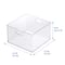 13" x 13" Clear Storage Bin with Handles by Simply Tidy™